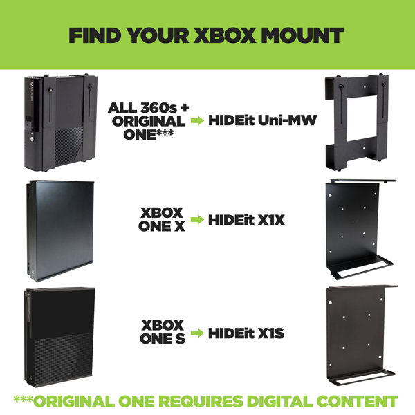 HIDEitMountsInc Xbox One X Wall Mount Wayfair